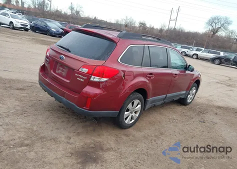 2012 Subaru Outback 2.5I Premium z USA, uszkodzony, nr VIN 4S4BRBCC0C3288312